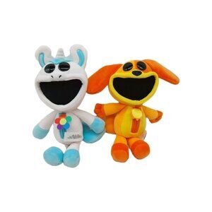 Poppy Playtime Smiling Critters 8" Dogday & Crafty Corn Plush Set Of 2